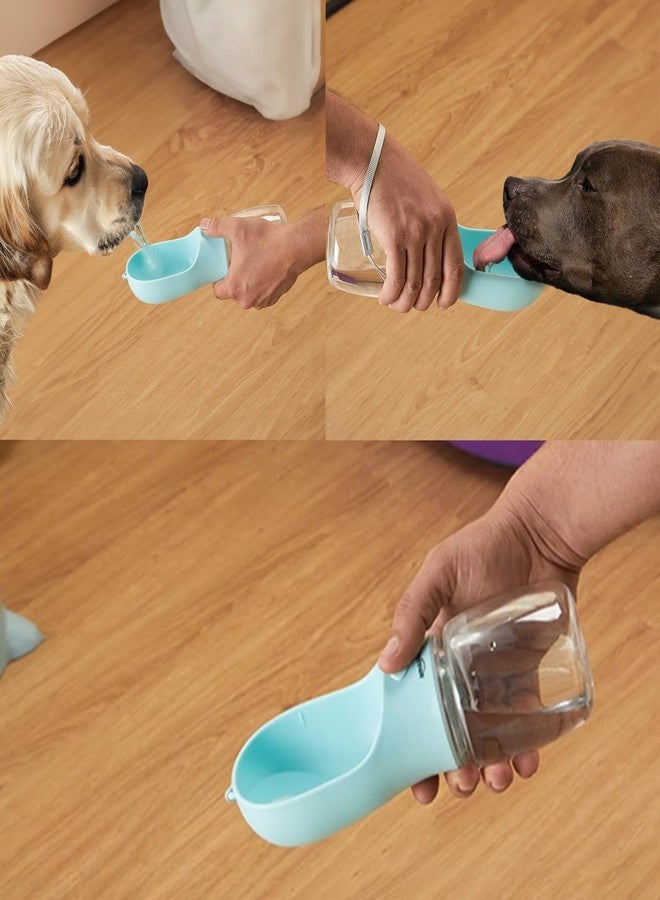 Evona Leak Proof Portable Dog Water Bottle, Dog Travel Water Bottle, Water Dispenser for Pet, Puppies Water Bottle for Dog Cat Pet Outdoor Walking Travelling Drinking (350ML) - Image 5